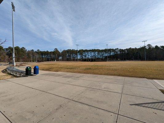 Cricket field