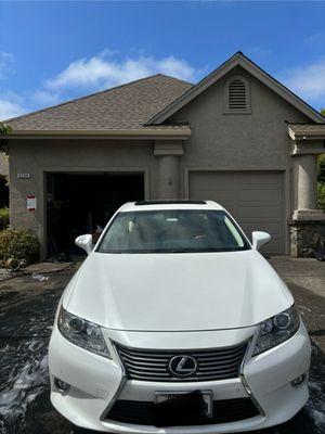 Lexus front after