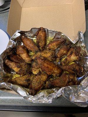 Lemon Pepper 15 Piece Chicken Wings