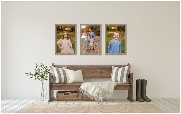 Just imagine looking at your beautiful portraits every day in your home.