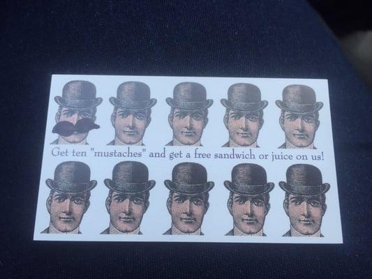 Coolest loyalty card ever!