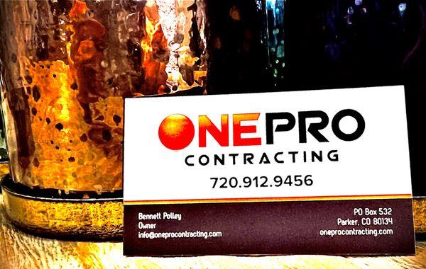 OnePRO Contracting