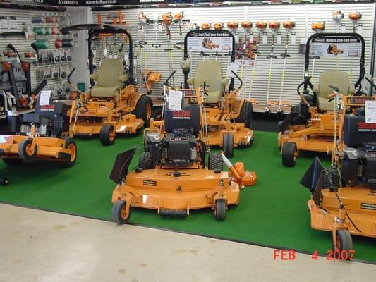 SCAG Commercial & Residential Mowers- Zero Turns & Walk-Behinds