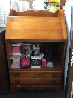 Great storage & super price for this little secretary bought at Vintage Consign & Design!