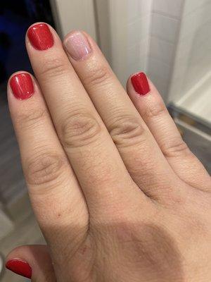 gel manicure