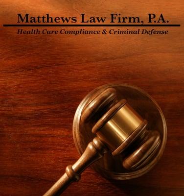 Practice areas include criminal defense and health care compliance law