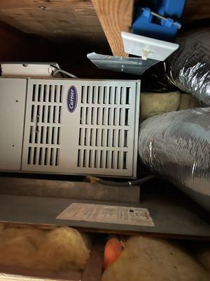 This HVAC system had a noisy motor, which was a good bargaining chip at the negotiating table.