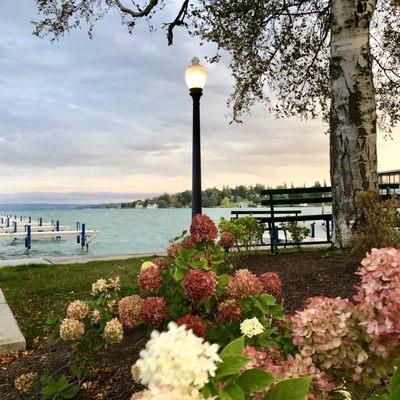 Skaneateles Lake at dusk