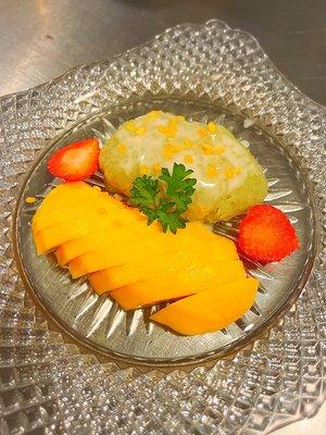 Mango with sticky rice