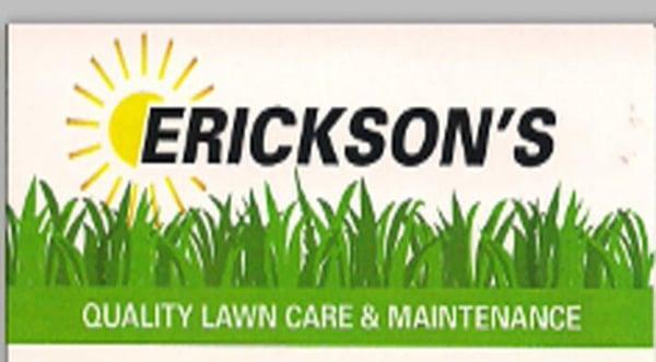 Erickson&apos;s Quality Lawn Care &amp; Maintenance