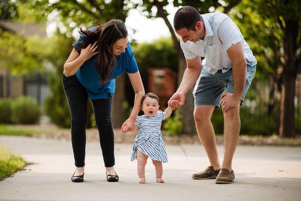 Dr. Michelle and her family enjoying the outdoors