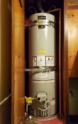 My new water heater.