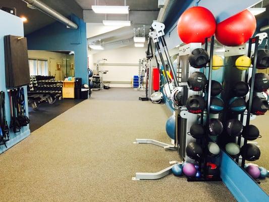 1000 sq. foot private personal training studio. No membership fees.