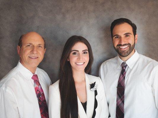 Our Doctors! Drs. Dennis, Adrina, and Christopher.