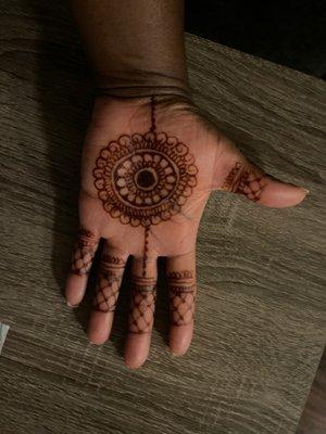 Henna tattoo