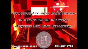 Studio B for live bands