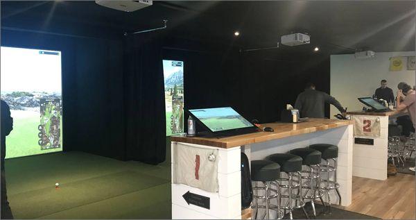 We have three state-of-the-art Trackman bays open to the public.
Experience indoor golf, munch on some food, and have a few d...