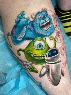 This is the 1st of 4 sessions with Tyler  for me pixar leg