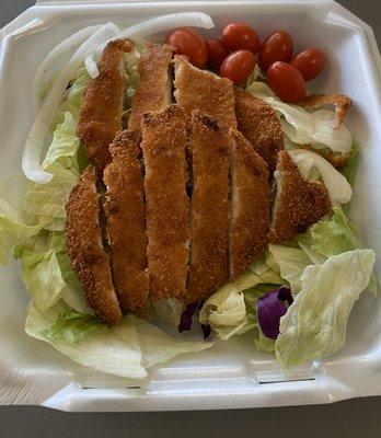 Crispy Chicken Salad