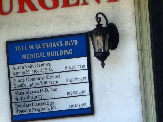 Dr. Dehghani's Glendale office location