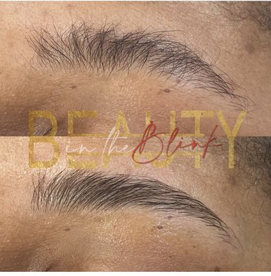 Eyebrow thread and lamination