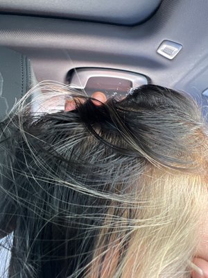 Brown-Blonde uneven