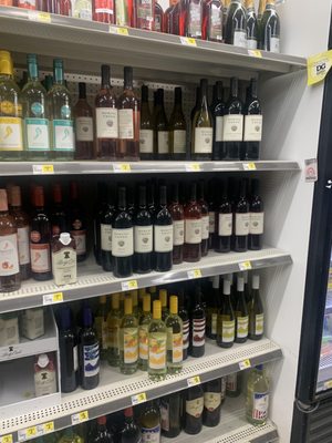 Wine selection