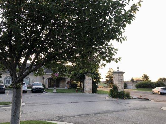 Entrance to venue