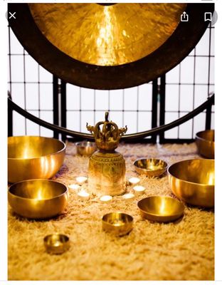 Gong Wash with Tibetan Bowls , Readings, Guided Imagery Meditation every other Wednesday at 8 PM