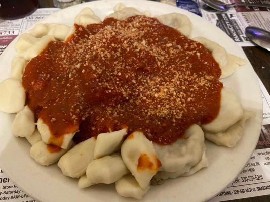 Gnocchi, Meat Ravioli & Meatball combo