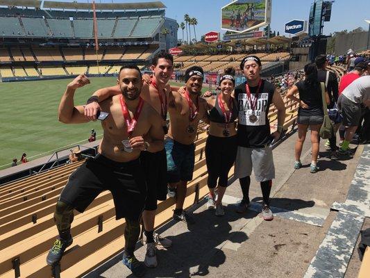 Trained a group for Spartan races