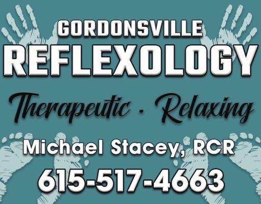 Gordonsville Reflexology Sign