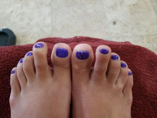 Shellac Pedicure