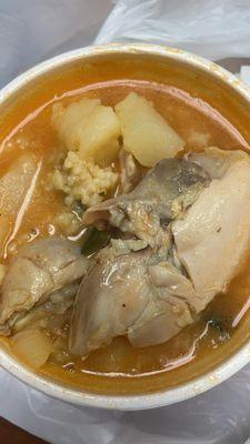 Caldo de Pollo (Chicken Stew)  So delicious  It tasted homemade