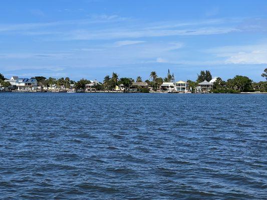 View from pier on Indian River