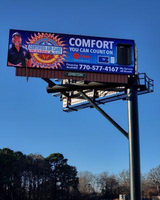 Check out our billboard off 61 in Villa Rica GA