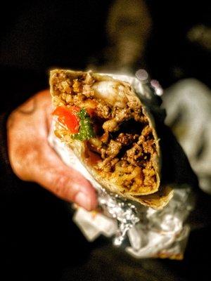 Surf and Turf Burrito