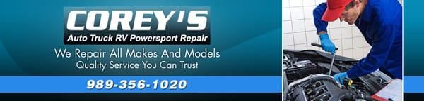 Corey's Auto Truck RV Powersport Repair