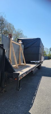 We combined these 2 Shipments that went out onto Long Island to help keep shipping costs down for Both Customers!