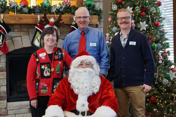 Our Christmas photo from Josh Hall's second annual photo shoot and toy drive. We helped take photos and collected over 300 toys!