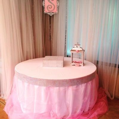 Hiddenbrooke cake table decor #hiddenbrooke #caketable #pink