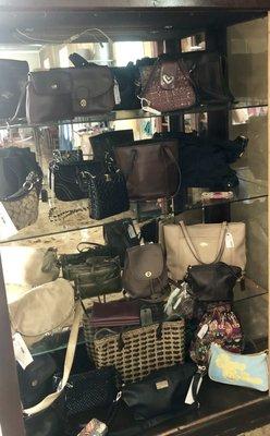 We carry a variety of purses and other accessories.