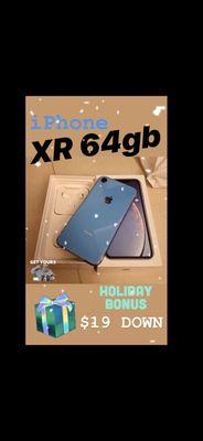 iPhone XR 64gb UNLOCKED