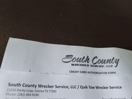 South County Wrecker Service