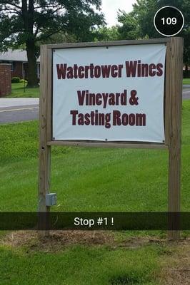 The first stop on our six wineries tour of southeast Missouri!