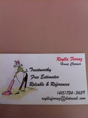 Reylla's House Cleaning Service