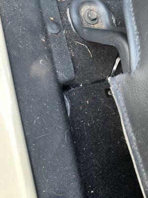 Dirt. Post "vacuum" that's offered with oil change.