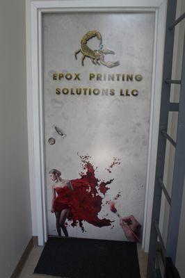 Door to the office.