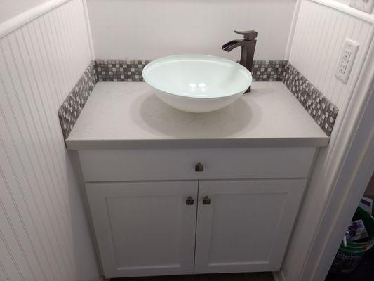 Half bath remodel