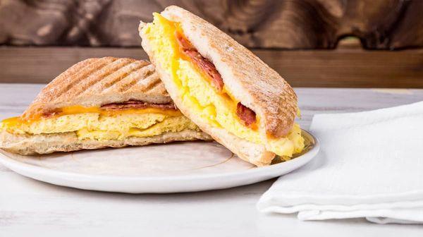 Bacon, Egg & Cheese Breakfast Ciabatta